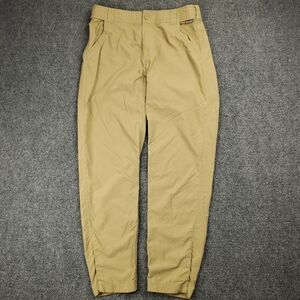 Simms Fishing Pants Medium Nylon Performance Quick Dry Snap Cuff Lightweight